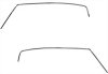 1970-1971-1972 Chevelle Skylark Chrome Stainless Roof Drip Rail Trim Molding Set